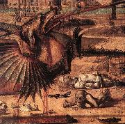 CARPACCIO, Vittore St George and the Dragon (detail)  sdf oil painting
